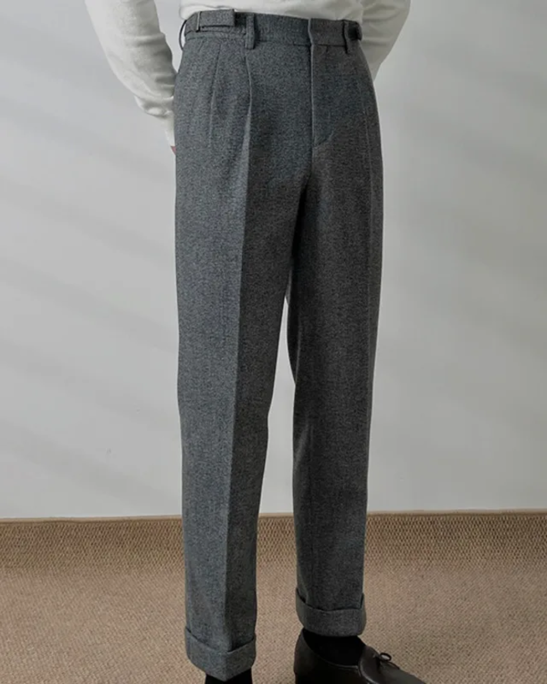 Artisan Crafted Accordion Trousers