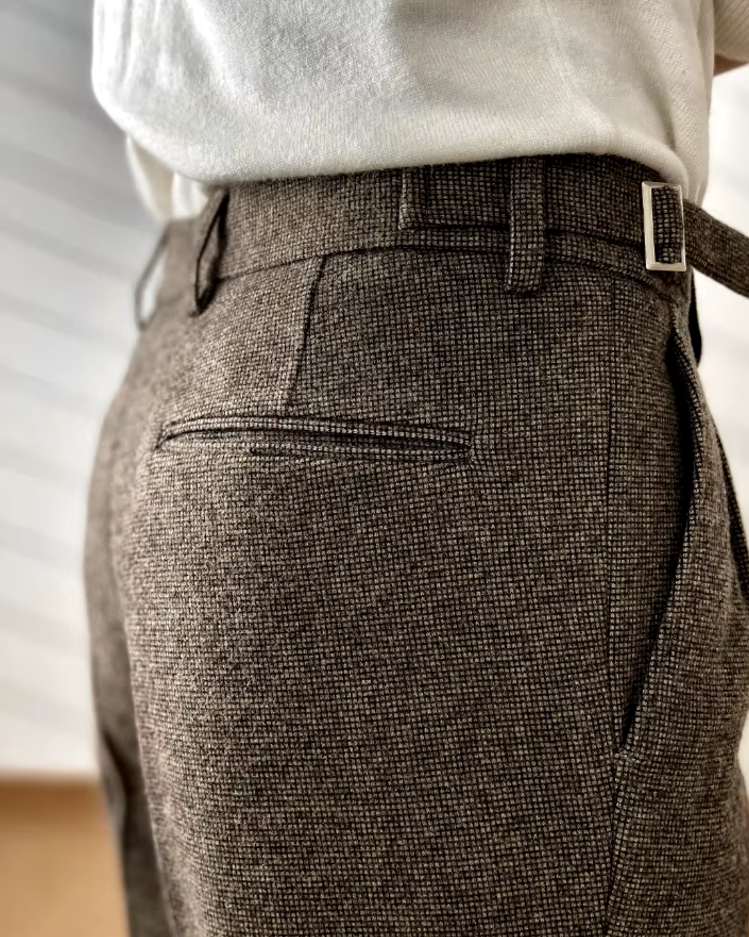 Artisan Crafted Accordion Trousers