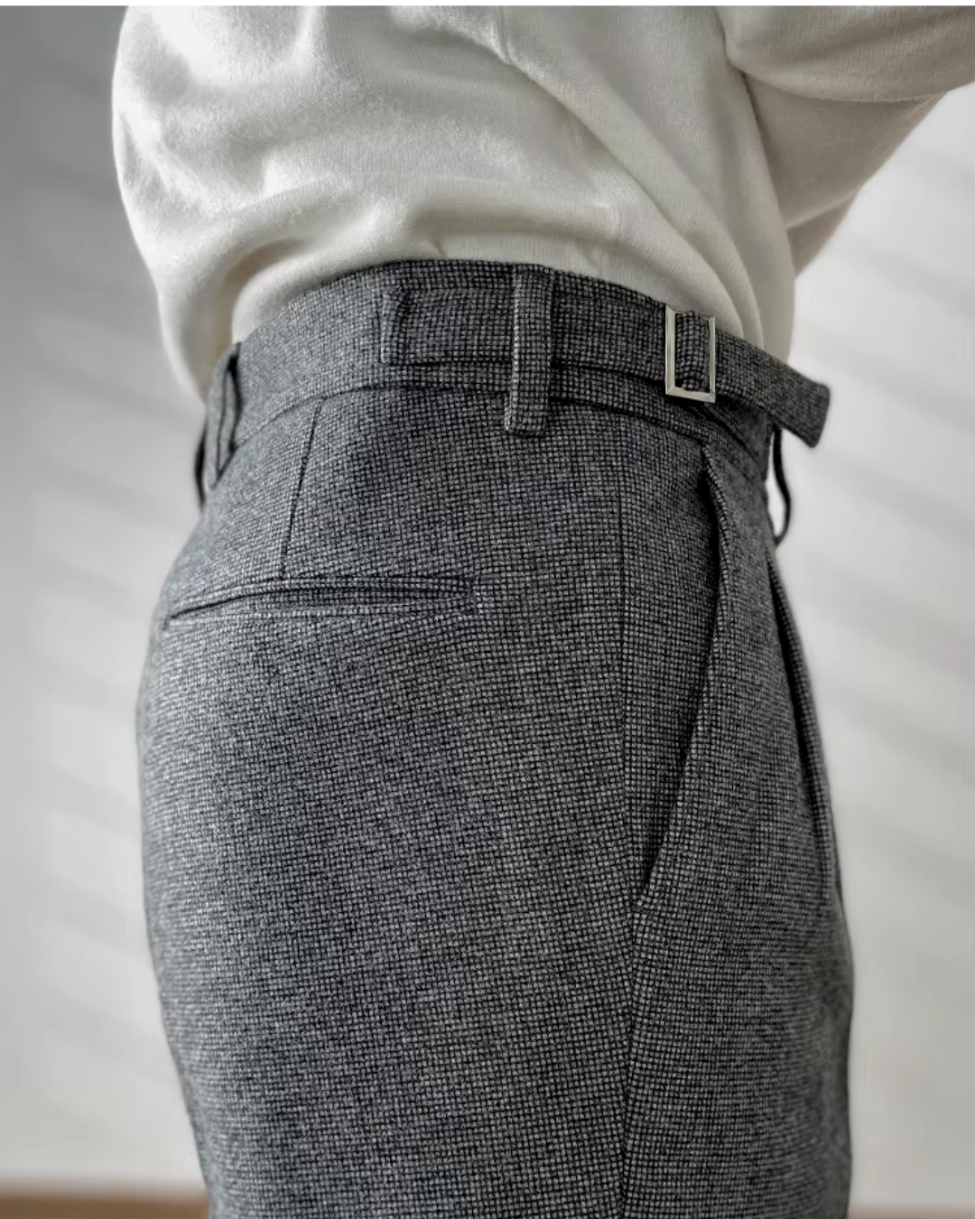 Artisan Crafted Accordion Trousers